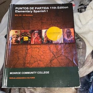 Puntos de partida 11th edition elementary Spanish